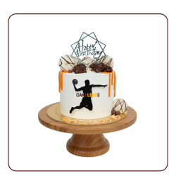 Basket Ball Theme Cake