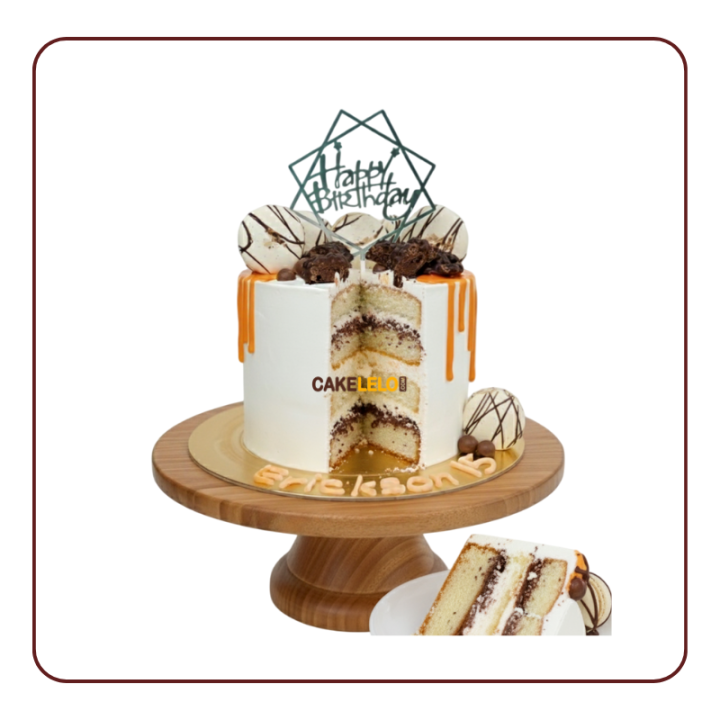 Basketball Theme Cake | Modern Drip Cake in Kudasan, Gandhinagar