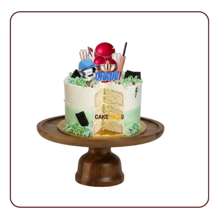 Virat Fan Cake | Jersey 18 & Cricket Theme Cake in Gandhinagar