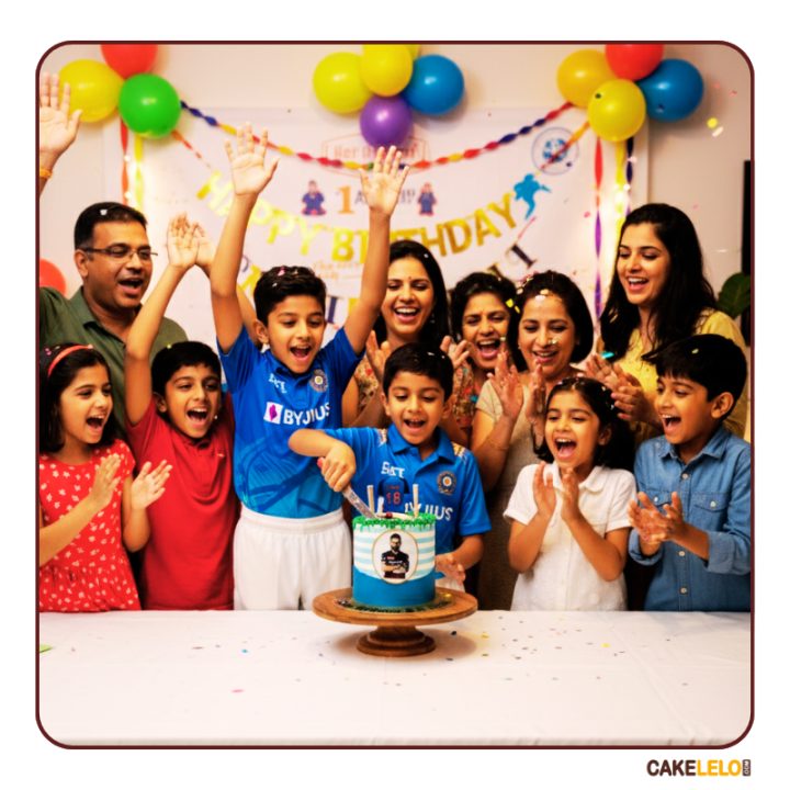 Virat The Legend Cake | Custom Jersey 18 Cake in Gandhinagar