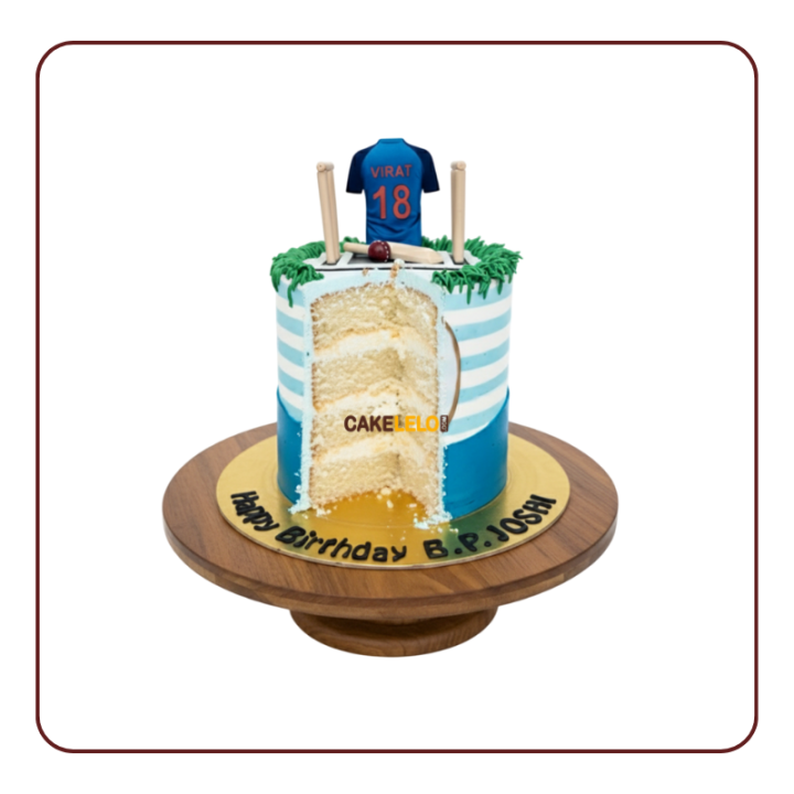 Virat The Legend Cake | Custom Jersey 18 Cake in Gandhinagar