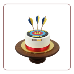Dart Theme Cake