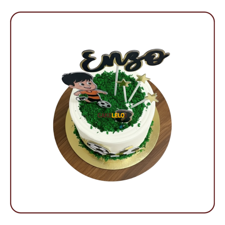 Messi Menia Cake | Custom Cartoon Football Cake in Gandhinagar