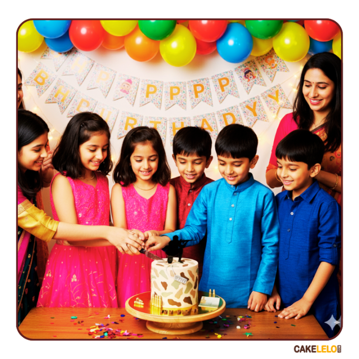 Sharp Shooter Cake | Army Theme Camouflage Cake in Gandhinagar