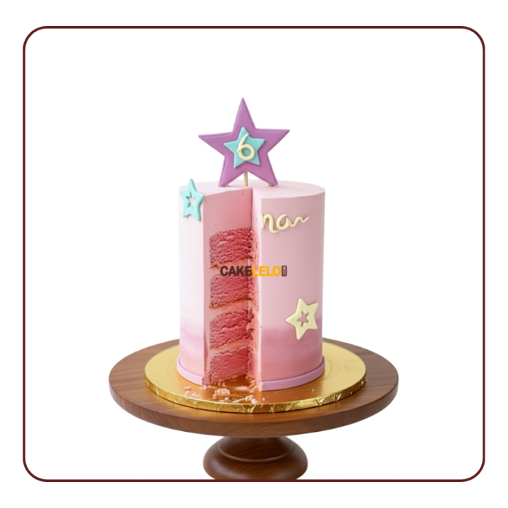 Inner Peace Yoga Cake | Gymnastics Birthday Cake in Gandhinagar