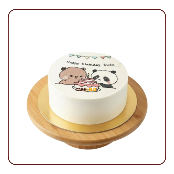 You found the cutest way to say "I Love You!" 🥺💖Bubu Dudu Love Cake—the internet’s favorite couple, now in sweet form!