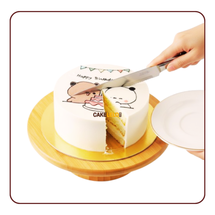 Bubu Dudu Bento Cake | Cute Love Cake Delivery in Gandhinagar