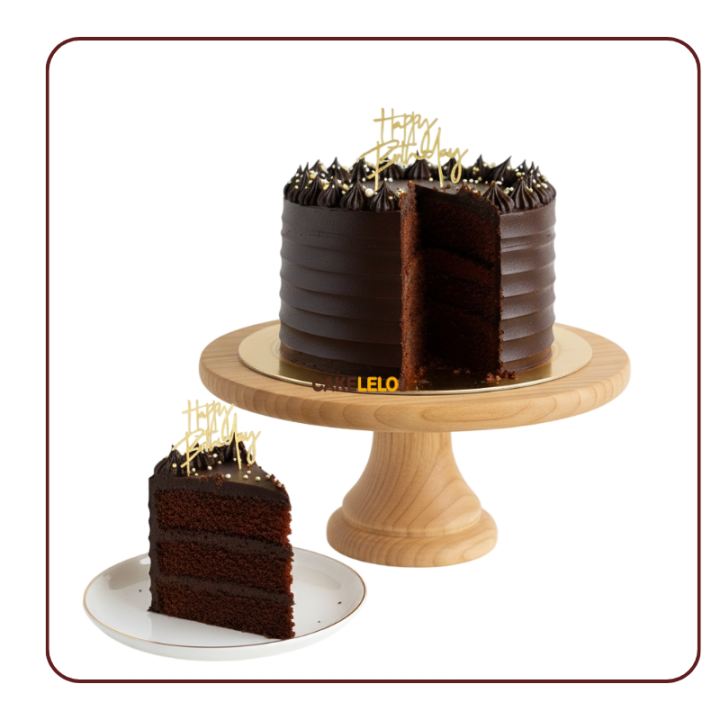Premium Chocolate Gold Bento Cake | Kudasan Gandhinagar Delivery