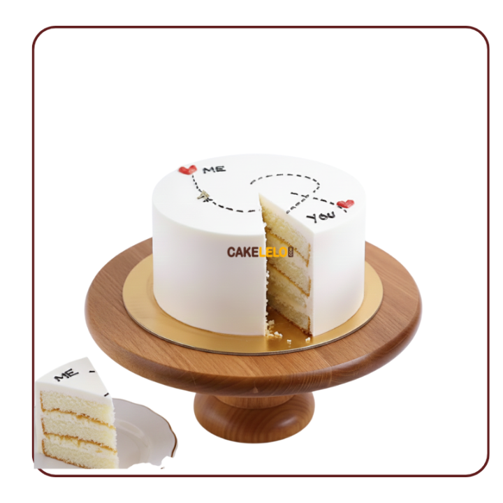 Distance Love Bento Cake | Send Cake to Kudasan Gandhinagar