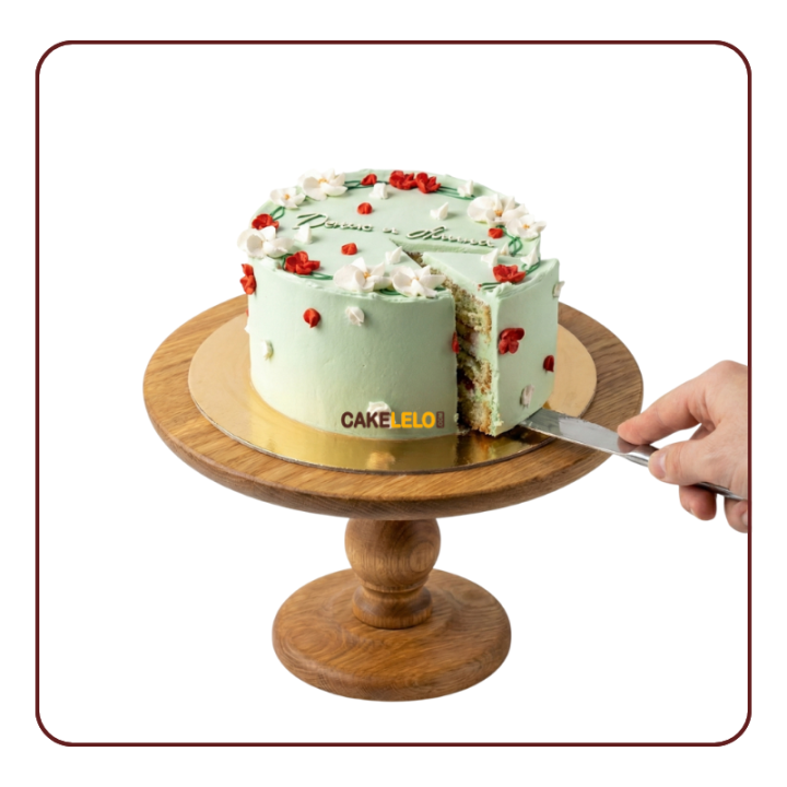 Flower's Petals Bento Cake | Palette Knife Art Cake Kudasan