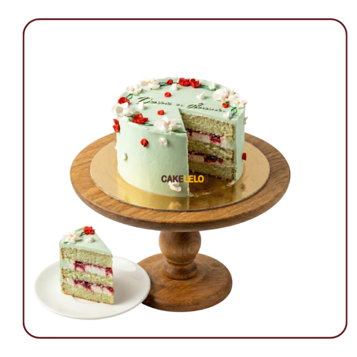 Flower's Petals Bento Cake | Palette Knife Art Cake Kudasan