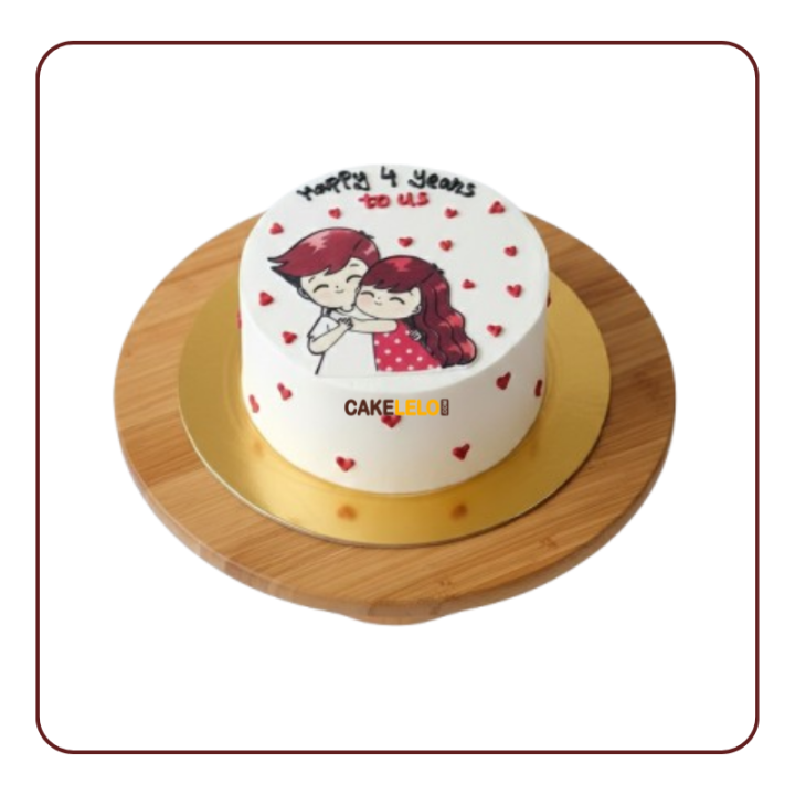 Love Hug Bento Cake | Cute Miss You Cake Kudasan Gandhinagar