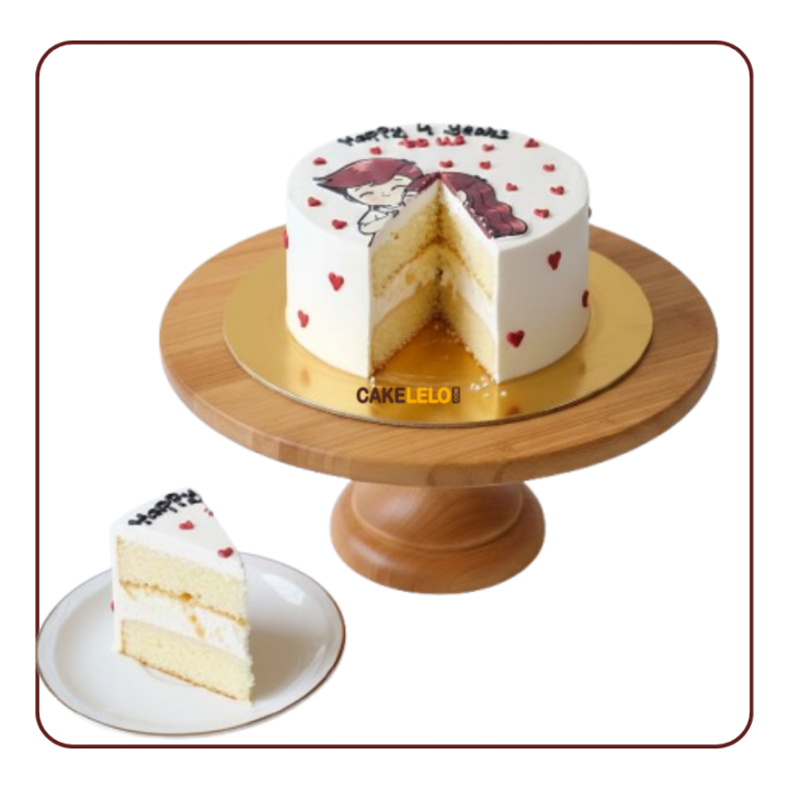 Love Hug Bento Cake | Cute Miss You Cake Kudasan Gandhinagar