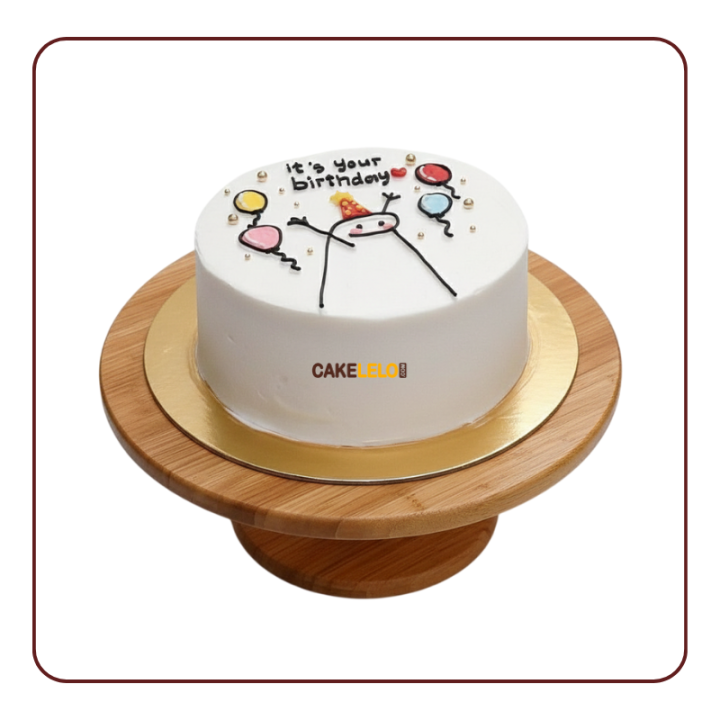 Make it official with the town's trendiest Birthday Bento Cake.