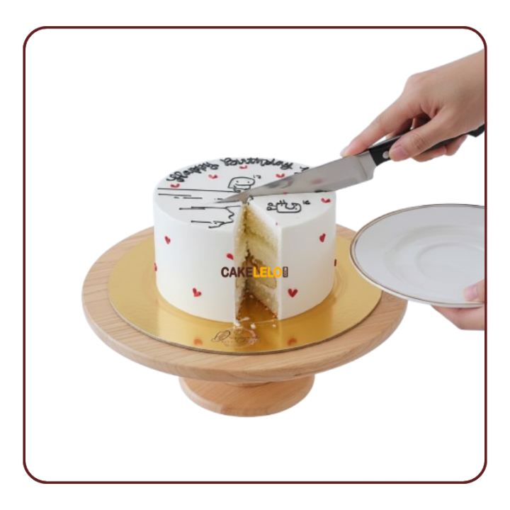 Long Live King Flork Bento Cake | Funny Meme Cake Kudasan