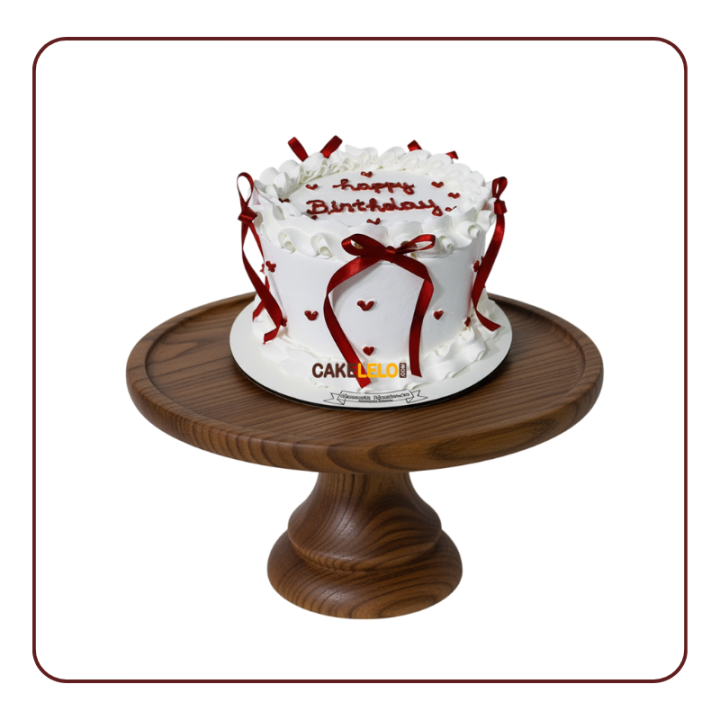 Meet the Ribbon Bento Cake—the prettiest thing to happen to Kudasan since... well, ever.