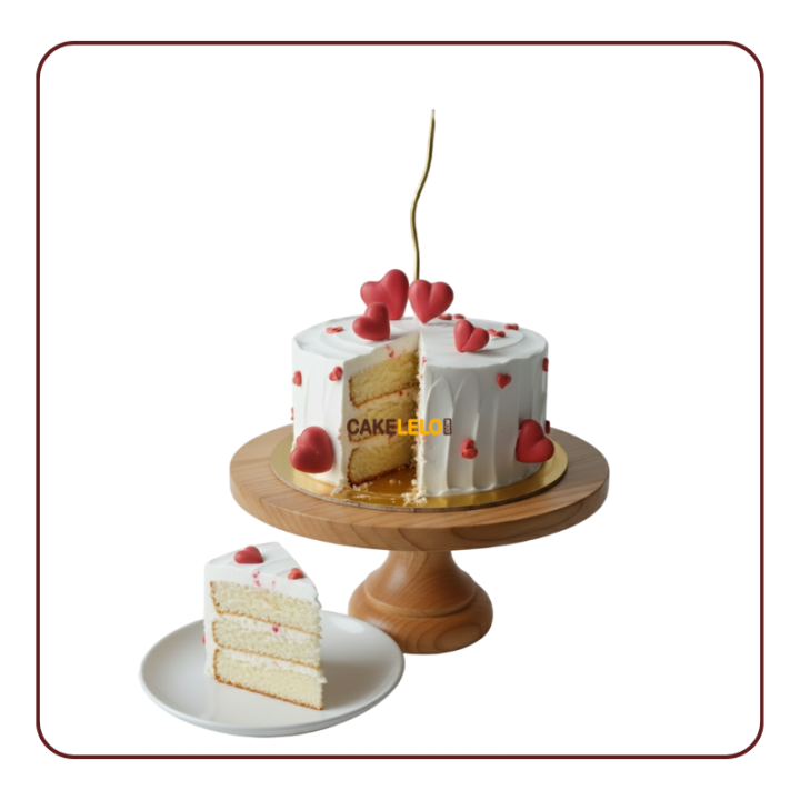 Anniversary Magic Cake | Burn-Away Reveal Cake Kudasan