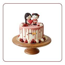 Cutie Couple Cake