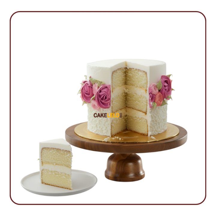 Diamond Love Cake | Geometric Heart Cake Kudasan Gandhinagar