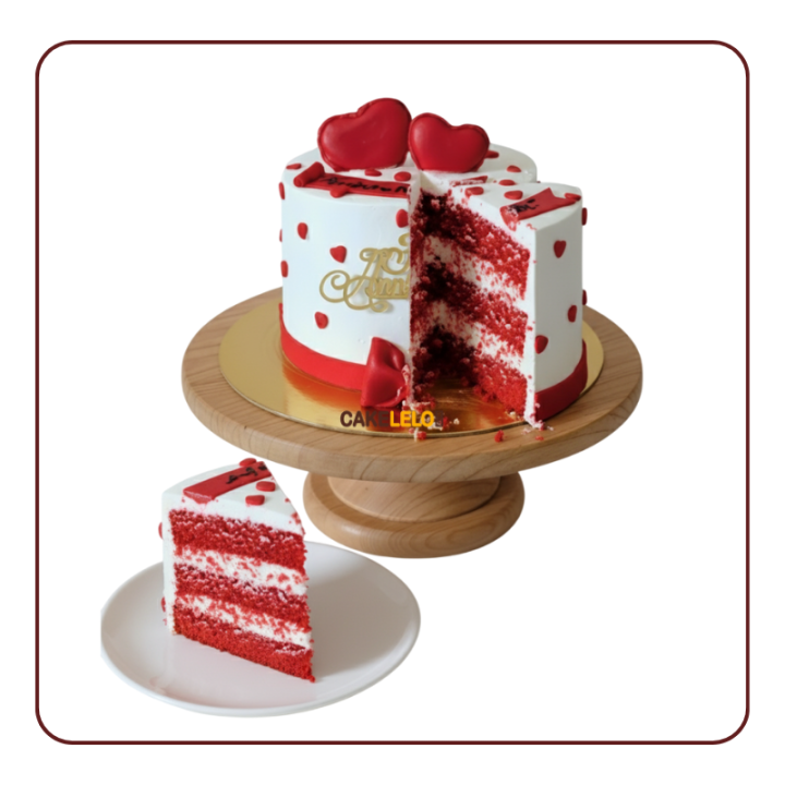 Forever After Cake | Elegant Anniversary Cake Kudasan