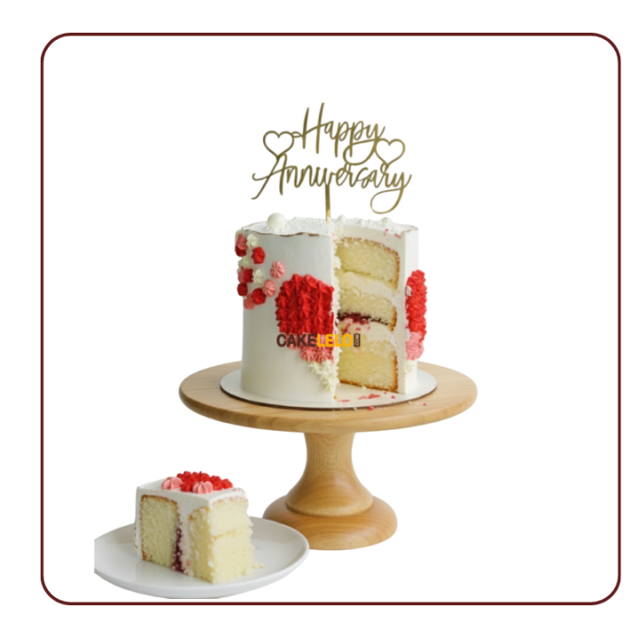 Perfect Love Cake | Best Anniversary Cake in Kudasan, Gandhinagar