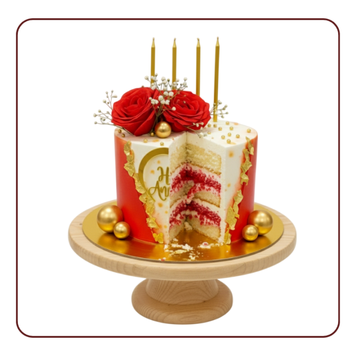 Signature Love Cake | Bespoke Anniversary Cake Kudasan Gandhinagar