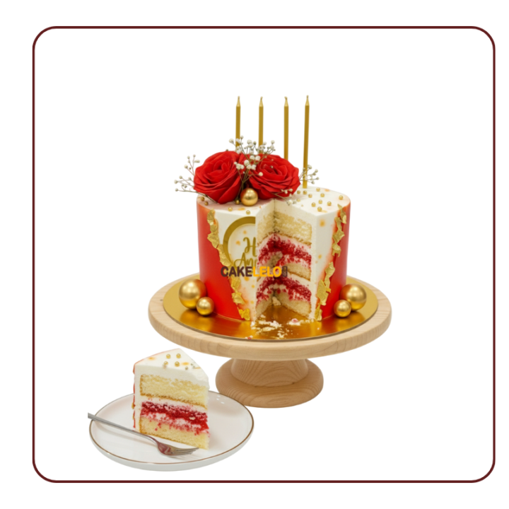 Signature Love Cake | Bespoke Anniversary Cake Kudasan Gandhinagar