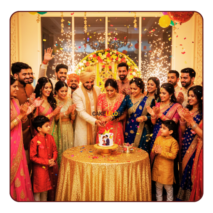 Soulmate Celebration Cake | Romantic Cake Delivery Kudasan Gandhinagar