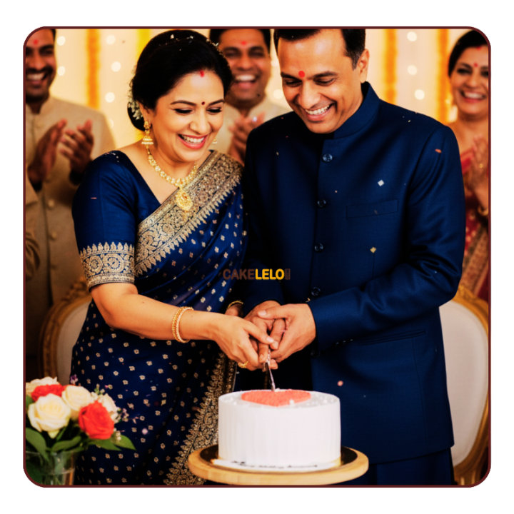 Sweet Togetherness | Cozy Anniversary Cake Kudasan Gandhinagar
