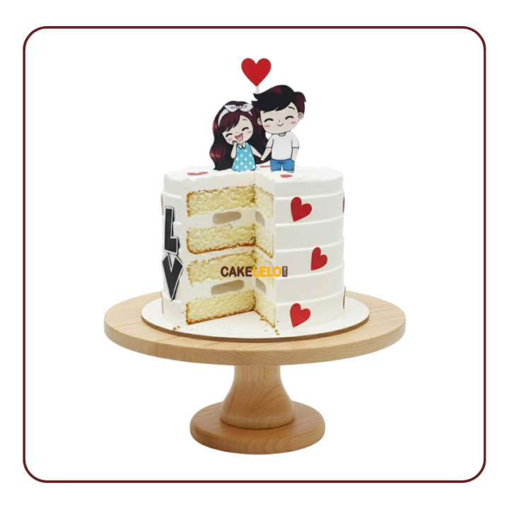 The Forever Frame | Custom Photo Cake Delivery Kudasan Gandhinagar