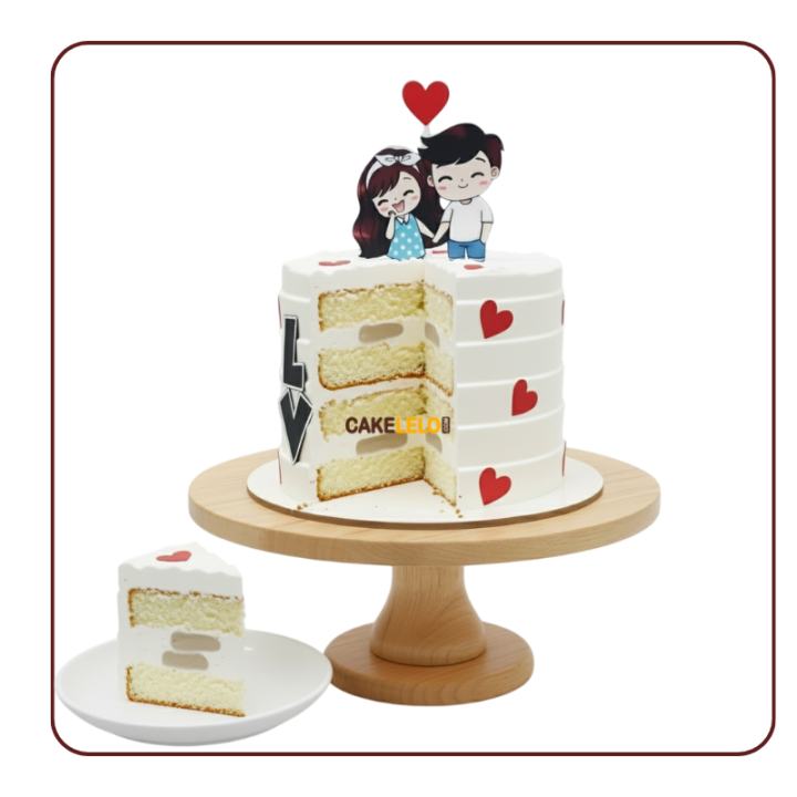 The Forever Frame | Custom Photo Cake Delivery Kudasan Gandhinagar