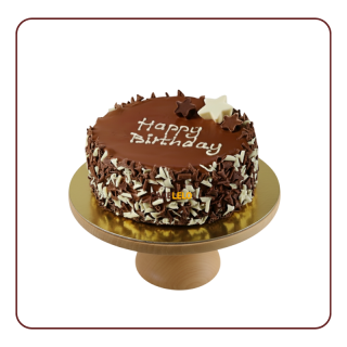 Chocolate German Cake – Rich chocolate layer cake with coconut-pecan frosting, freshly baked by Cakelelo.