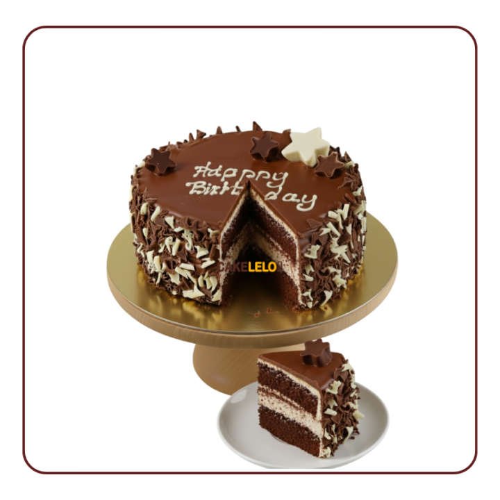 Chocolate German Cake | Rich, Moist & Delicious | Order Online – Cakelelo